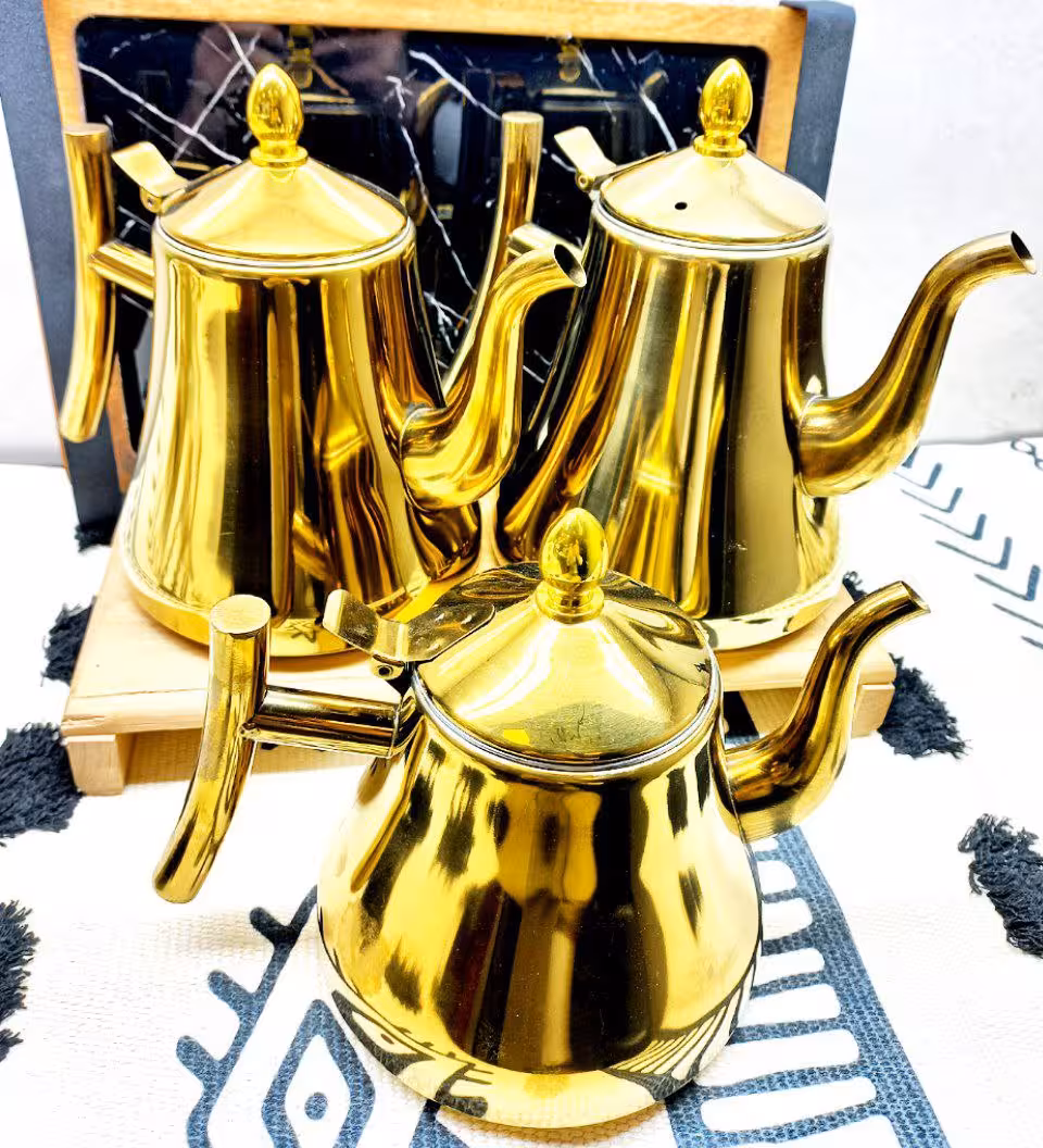 کتری طلایی 1 لیتری کد 28