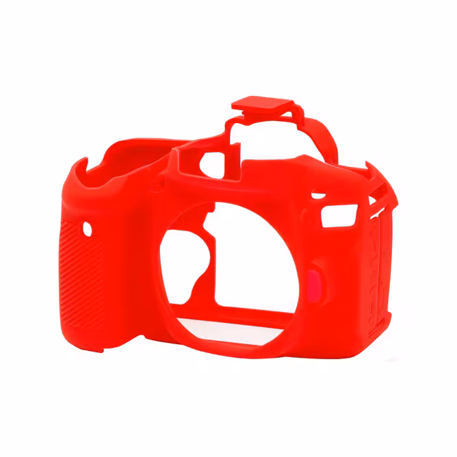 کاور سیلیکونی دوربین کانن EOS 80D (قرمز)