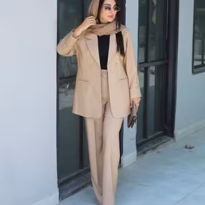 ست کت و شلوار لمه دیپلمات مدل لوکاس