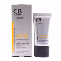 کرم ضد آفتاب SPF50 پوست نرمال تا خشک بی رنگ سی بی پاریس 40 میلی لیتر