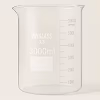 بشر شیشه ای 3000 سی سی - یونی گلس