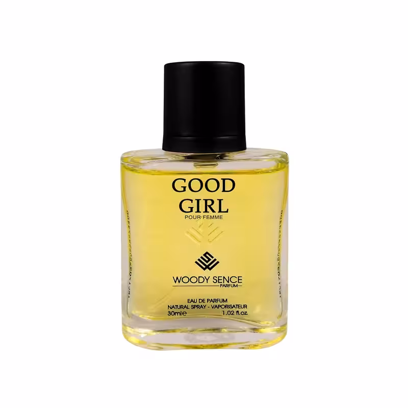 عطر ادکلن جیبی وودی سنس مدل GOOD GIRL حجم 30 میلی لیتر