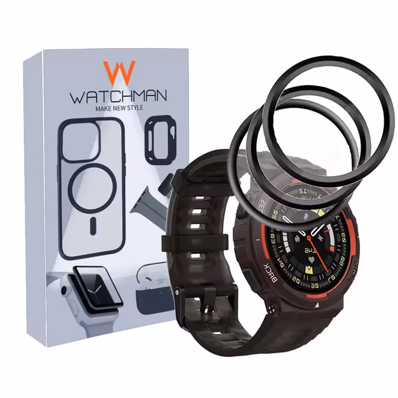 محافظ صفحه نمایش نانو واچ من مدل pmma-WM مناسب برای ساعت هوشمند امیزفیت Active Edge بسته سه عددی