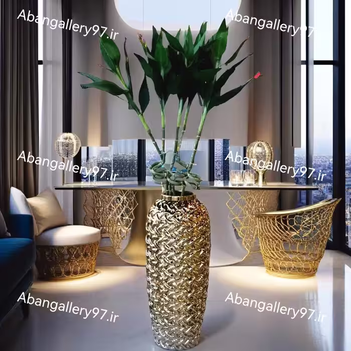 گلدان شیشه ای درجه1