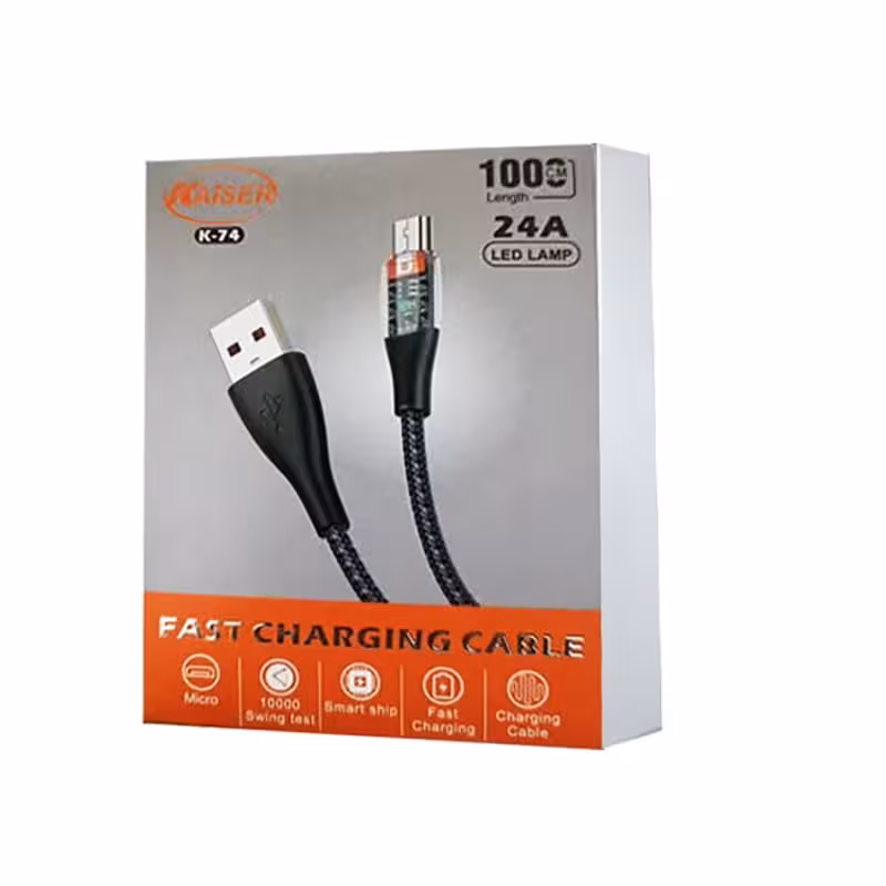 کابل شارژر تایپ سی KAISER K74