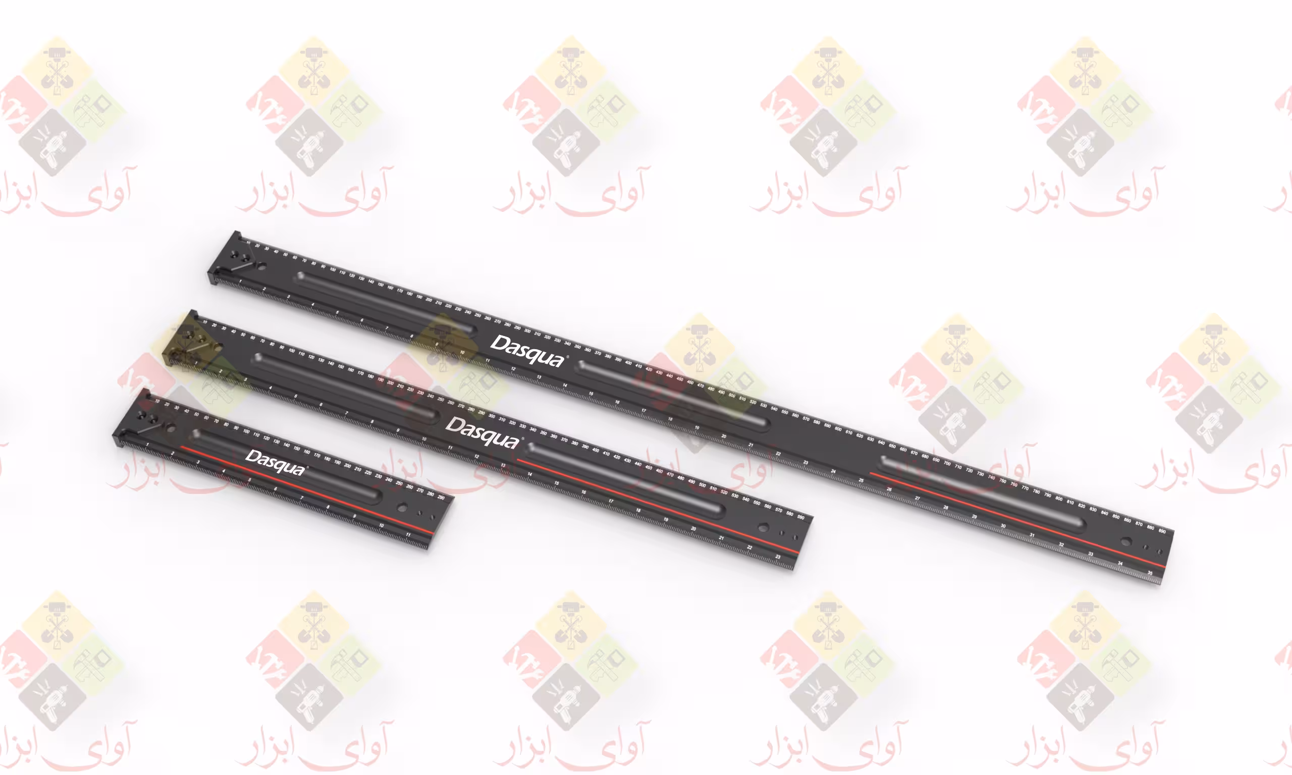 خط کش اندازه گیری سوراخ دار 60 سانت داسکوا مدل 6993-1804