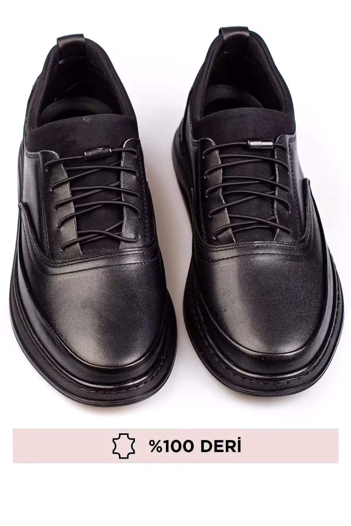 کفش مردانه چرم اصل، بدون بند، کاملا ارتوپدی و آناتومیک، دوخته شده، چرم – 643