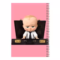 دفتر مشق 80 برگ اس جی مدل بچه رئیس