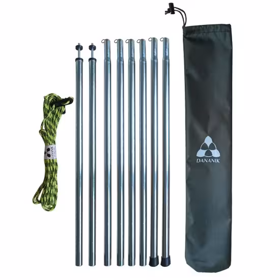 ستون سایبان دانانیک به همراه طناب  S102V3