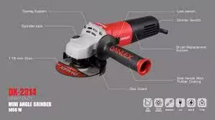 مینی فرز دیمردار 1400وات دنلکس DX-2341