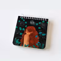 دفترچه مربعی دختر کیچ بوک (KITSCHBOOK)