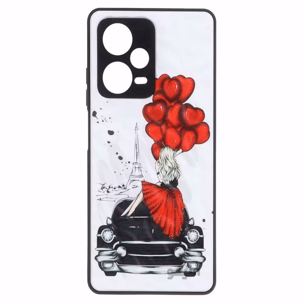 قاب پشت سخت دخترانه طرح دار مناسب برای Xiaomi Note12 Pro-5G