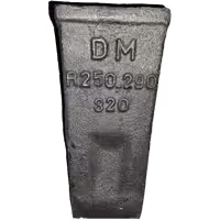 ناخن بیل مکانیکی R320-7 رنگ خاکی برند DM تبری استاندارد