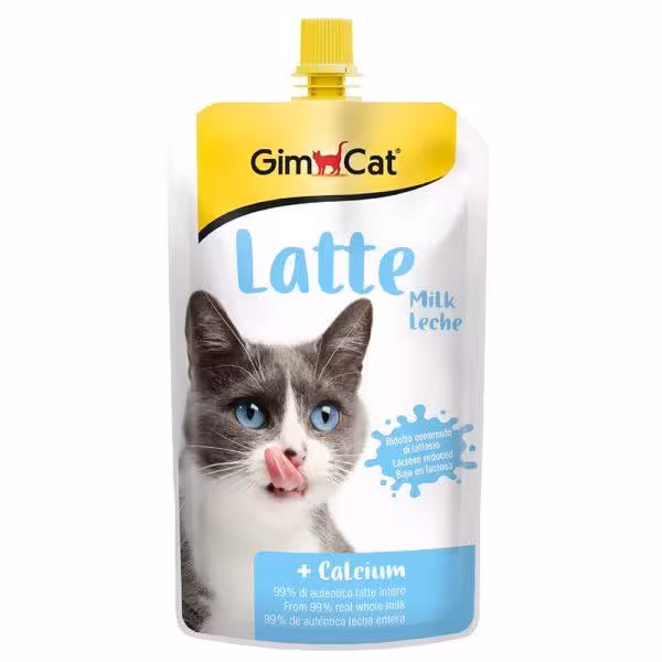 شیر گربه جیم کت مدل Latte حجم 200 میلی لیتر