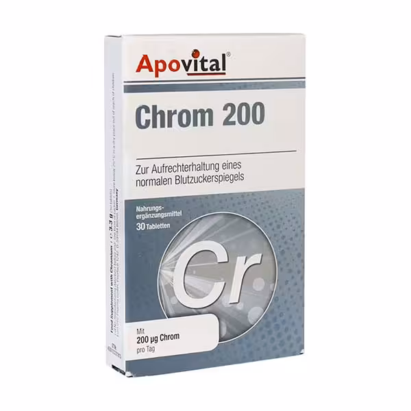 آپوويتال قرص کروم 200 میکروگرم 30 عدد - داروکاو