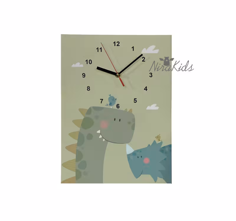 ساعت طرح دایناسور