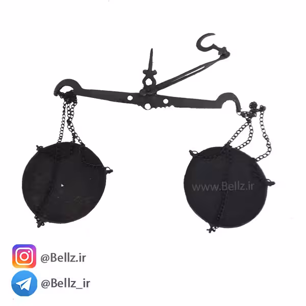 ترازو انتیک برنجی سایز بزرگ