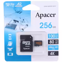 کارت حافظه MicroSDXC اپیسر مدل Rioo کلاس 10 ظرفیت 256 گیگابایت به همراه خشاب