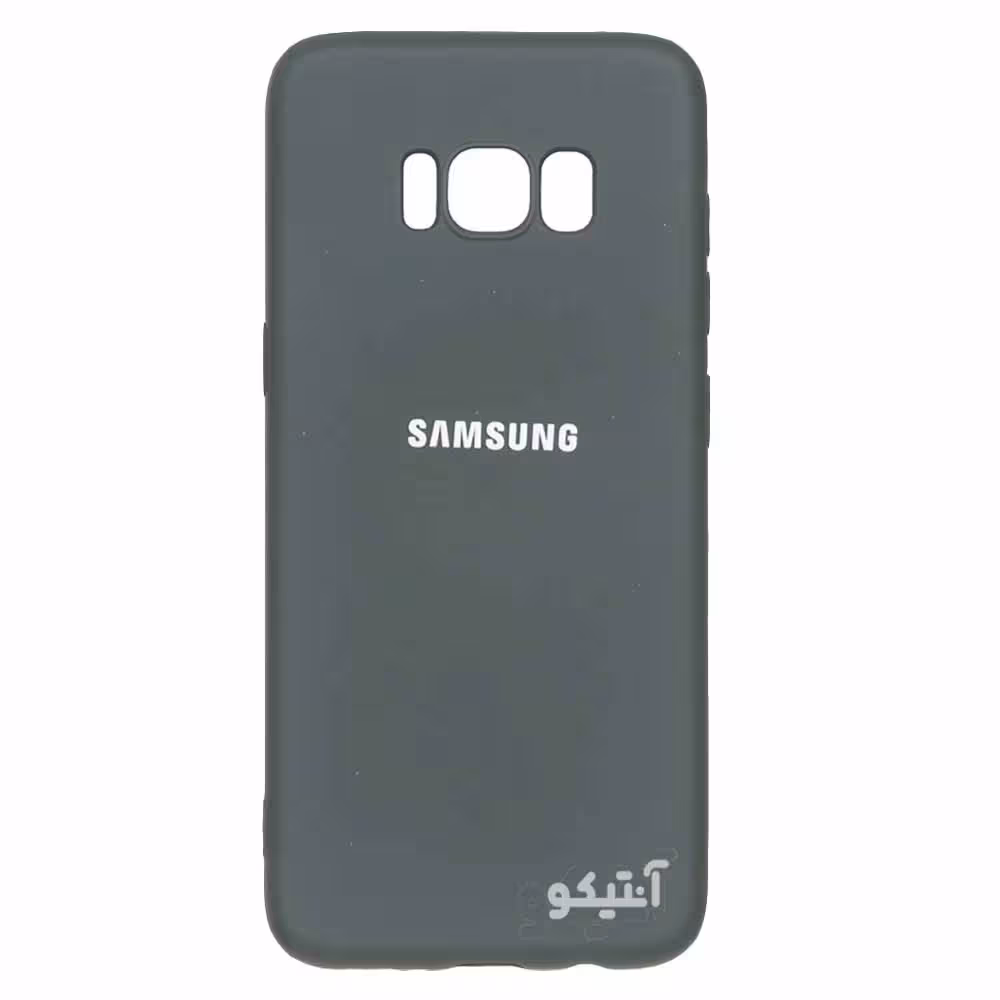 قاب سیلیکونی محافظ لنزدار High copy مناسب برای Samsung S8-سبز تیره