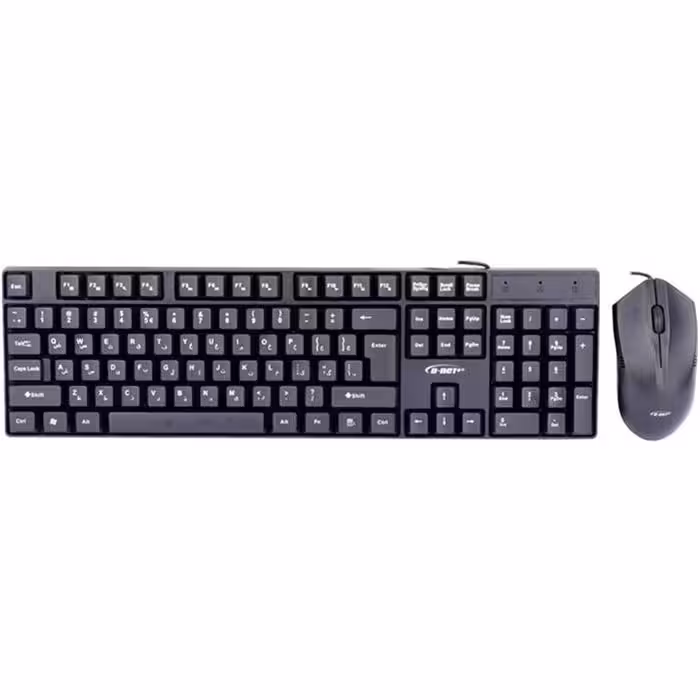 کیبورد و موس سیم دار دی نت DT-1101