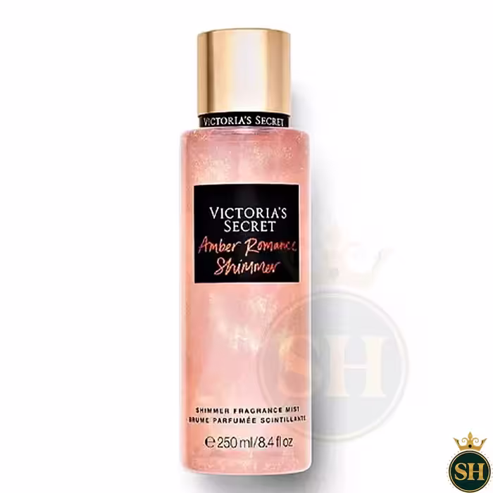 بادی اسپلش اکلیلی ویکتوریا سکرت Amber Romance Shimmer حجم 250 میل
