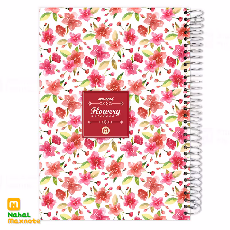 دفتر 100برگ سیمی جلد سخت فانتزی کد 9118 .طرح 9