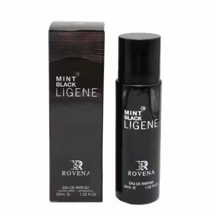 عطر 30 میل مردانه روونا مدل مینت بلک لیجن رایحه مون بلان لجند