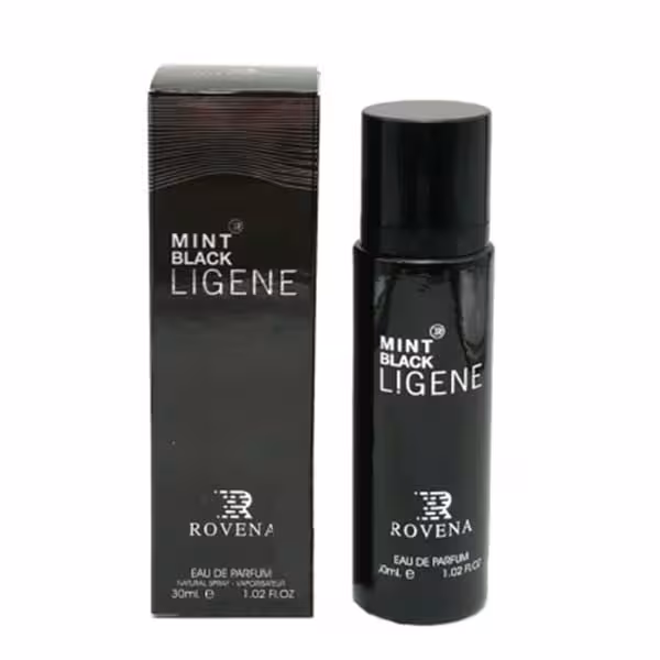 عطر 30 میل مردانه روونا مدل مینت بلک لیجن رایحه مون بلان لجند