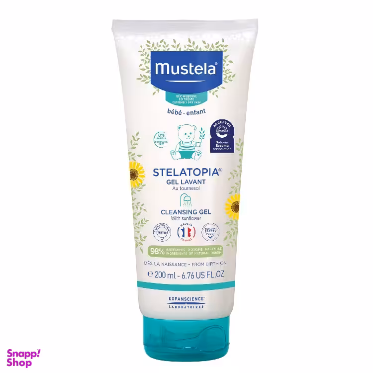 شامپو موستلا (Mustela) مدل استلاتوپیا حجم 200 میلی لیتر
