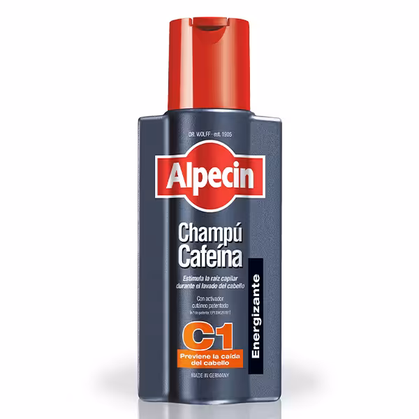 شامپو آلپسین Alpecin ضد ریزش کافئین دار C 1 حجم 375 میلی