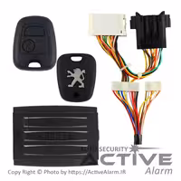 قیمت دزدگیر ساده باسوکت‌فابریک پژو 206