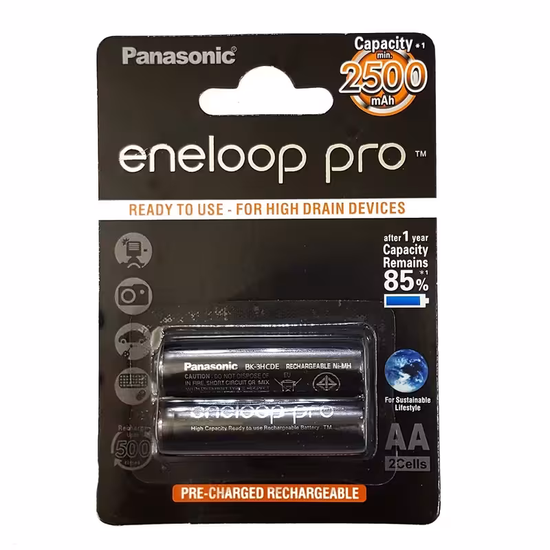 باتری نیم قلمی شارژری PANASONIC ENLOOP