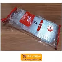 قاشق یکبار مصرف کریستال غذا خوری Tak Zarf تک ظرف نایس Nice شفاف 25 عددی HZY-017