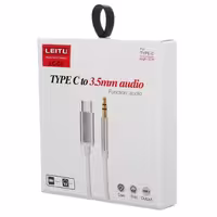کابل Type-C به AUX لیتو مدل LC-C7 به طول 1 متر