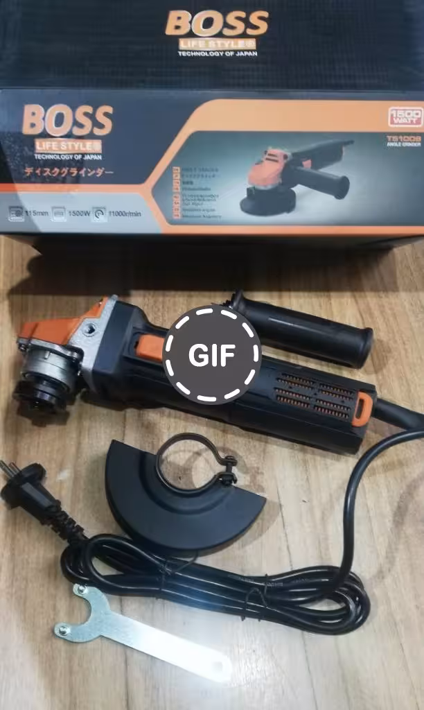 مینی فرز کلید بغل 1500 وات صنعتی باس مدل T5100B