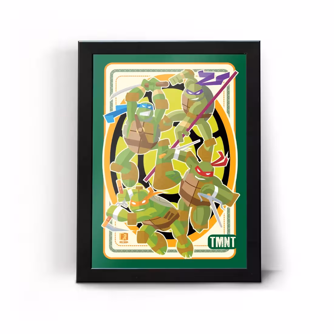 تابلو قاب لاک پشت های نینجا TMNT 3