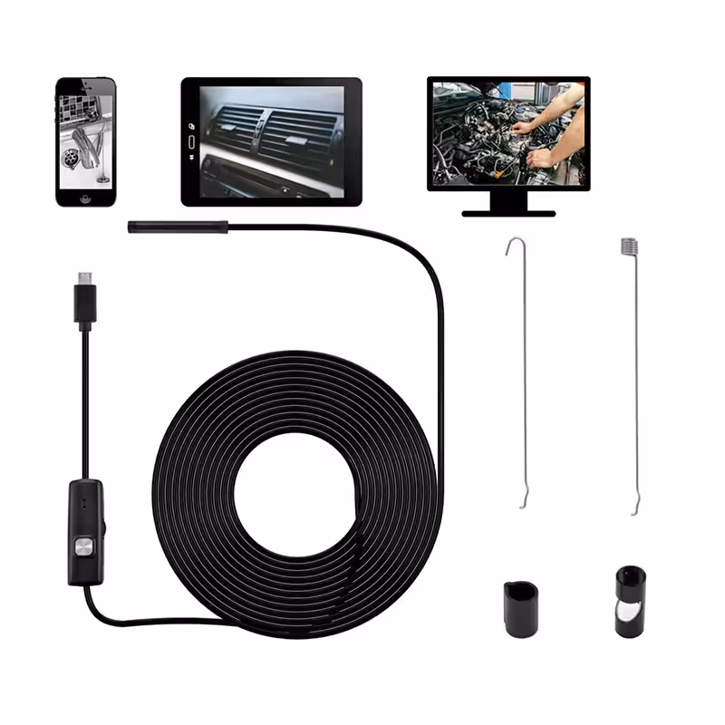 دوربین آندوسکوپی 2 متری 7mm 13MP