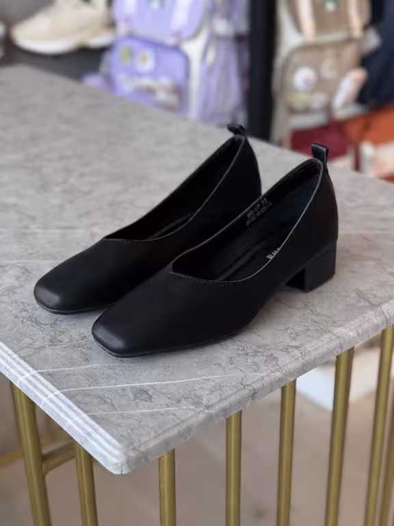 کالج وارداتی برون فول طبی کد HS-17B رنگ مشکی سایز 40