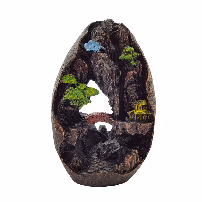 جای عود صخره آبشاری سه بعدی