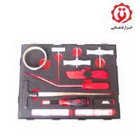جعبه ابزار کامل تعویض شیشه اتوموبیل، برند فورس، مدل FK913M1