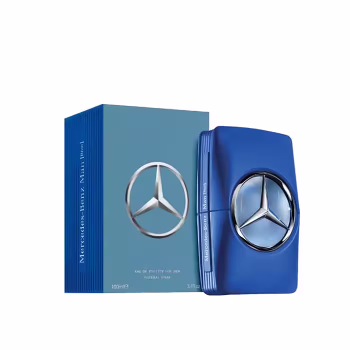 عطر و ادکلن مردانه مرسدس بنز من بلو Mercedes Benz Man Blue EDT For Men