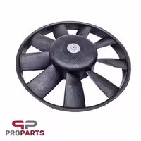 پروانه فن پیچی رادیاتور 9 پره شرکتی ایساکو مناسب برای پژو 405