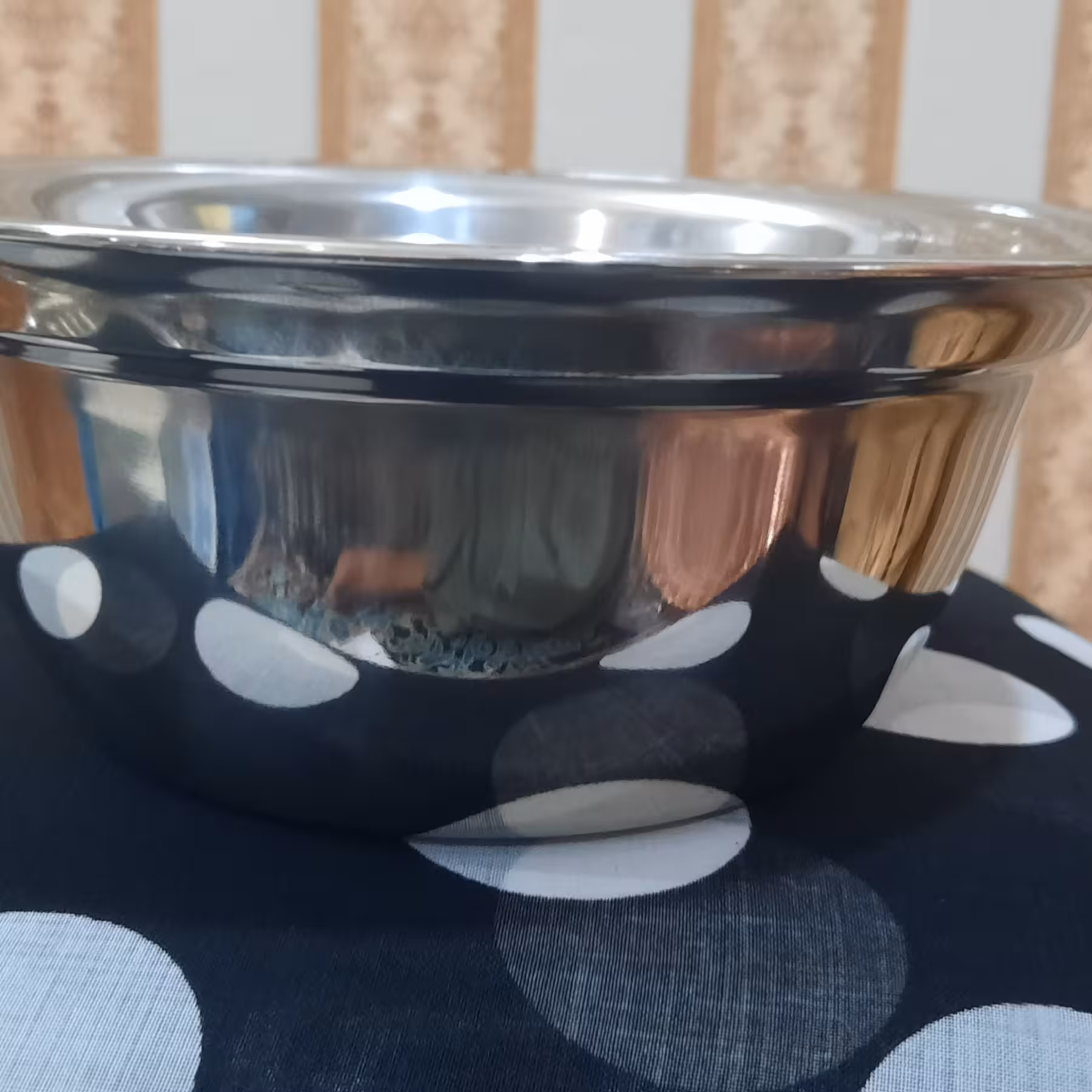 کاسه استیل ساده سایز 18