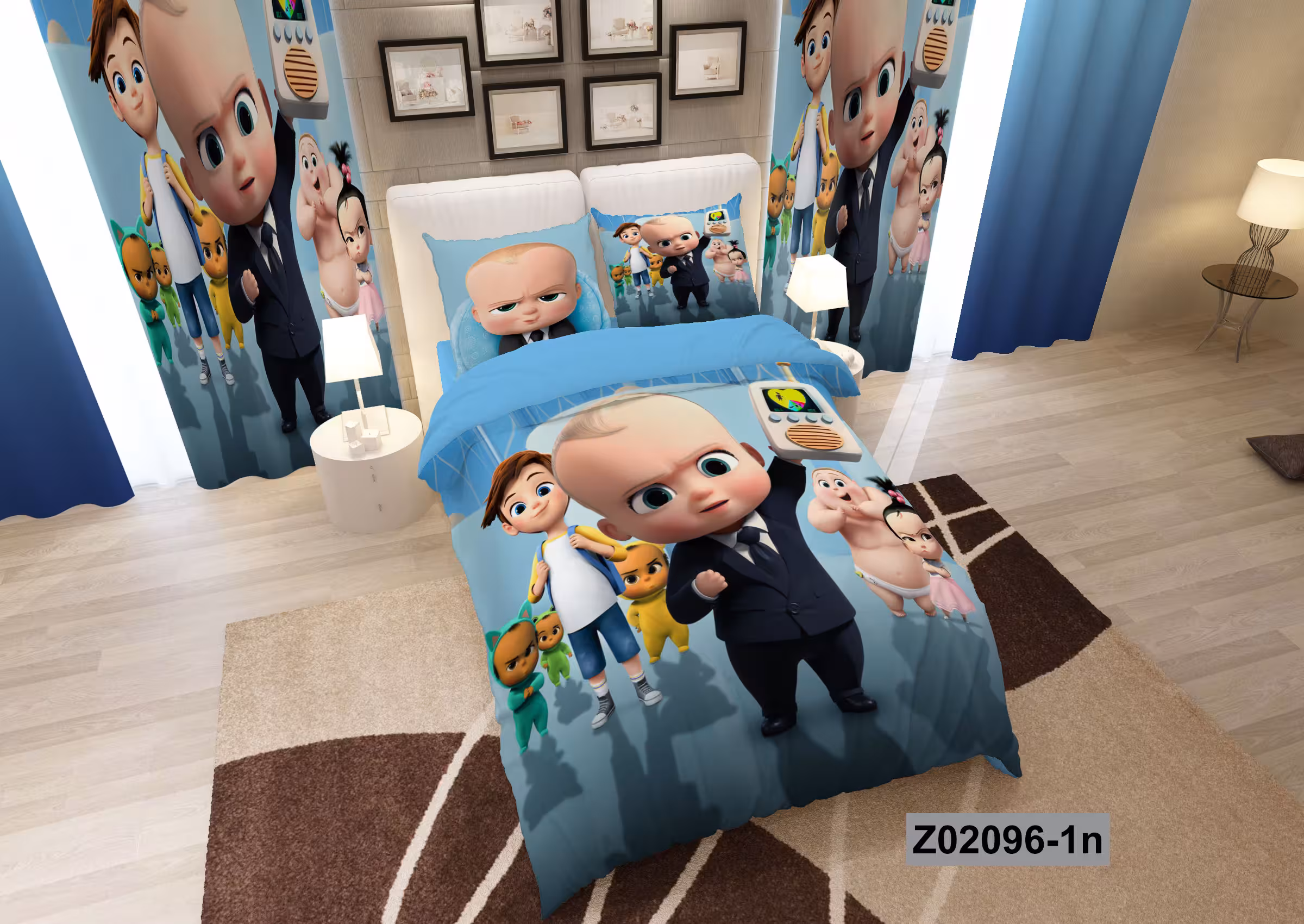 لحاف روتختی تنسل سه بعدی (3D) کالای خواب متین کد 2096