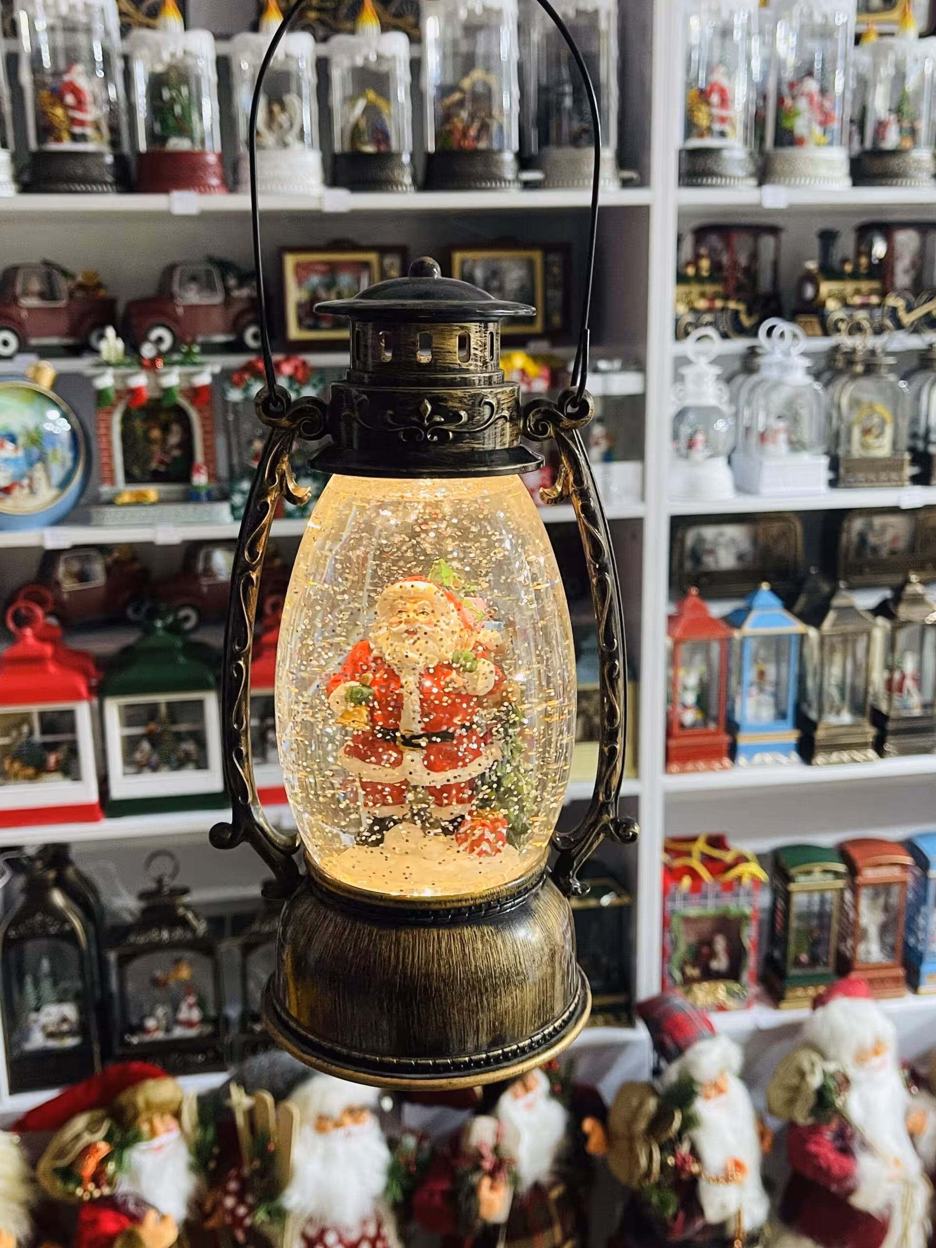 فانوس بابانوئل کریسمس H-N21