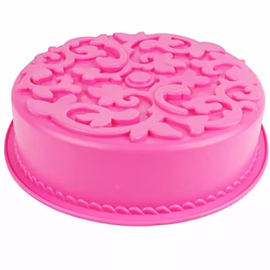 قالب سیلیکونی طرح معرق قطر 20 سانت ارتفاع 4.5 سانت