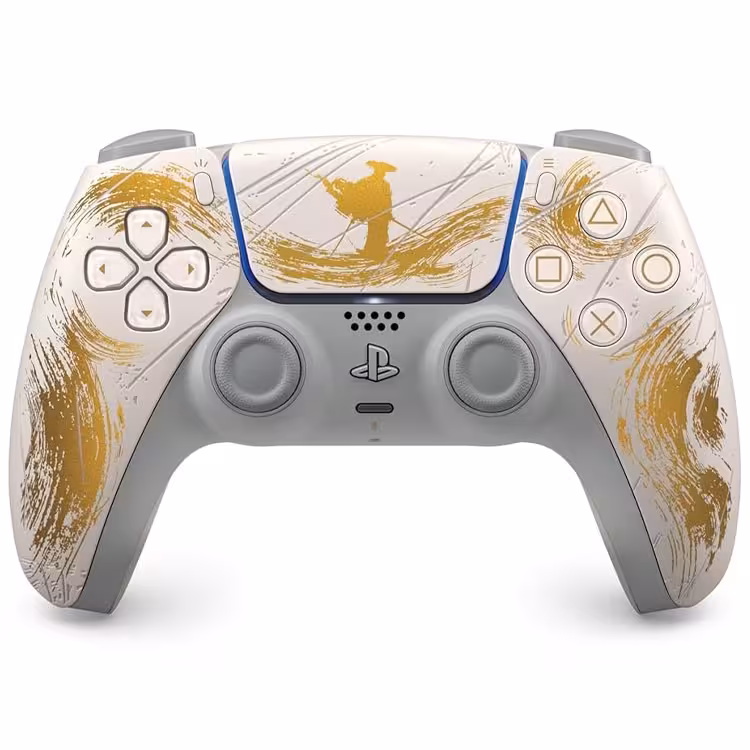 خرید دسته PlayStation DualSense Ghost Of Yotei Gold PS5 با بهترین قیمت