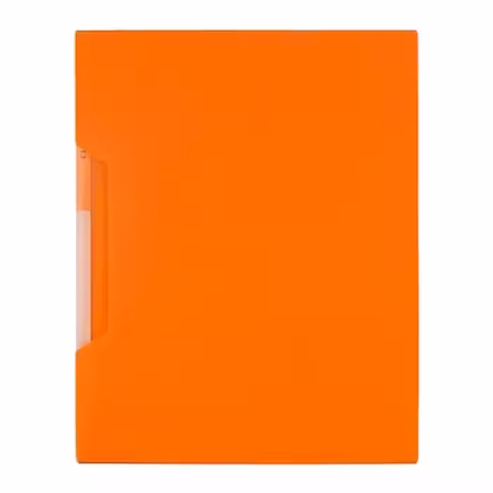 کلیربوک 100 برگ قاب دار نارنجی پاپکو