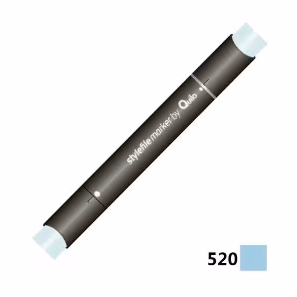 ماژیک راندو دوسر کوییلو کد 520 مدل Stylefile (رنگ phthalo blue)