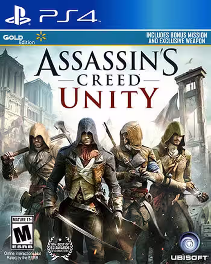 بازی پلی استیشن 4 نسخه رایتی نسخه هک‌شده بازی Assassins Creed Unity ps4